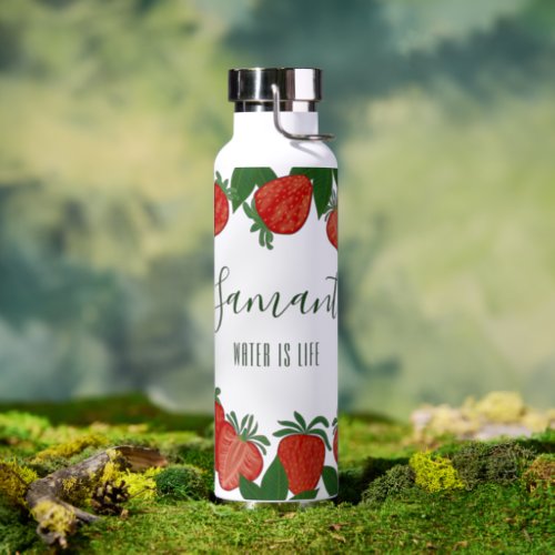  Berry Sweet Strawberry  Water Bottle