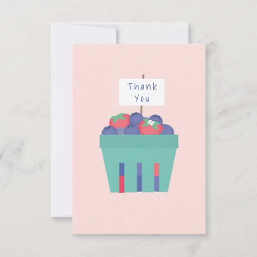 Berry Sweet Thank You Card