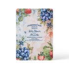 Berry Sweet Wild Berries & Flowers Baby Shower