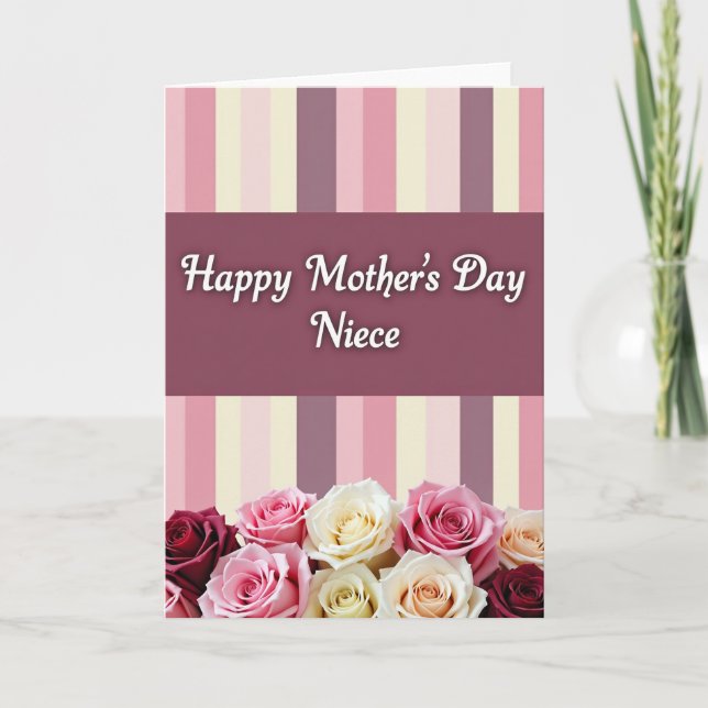 Berry Tone Mothers Day Card (Front)
