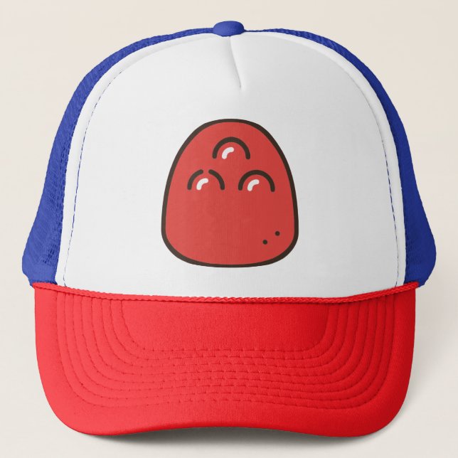 berry trucker hat (Front)