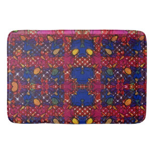 Berry Wall Bath Mat