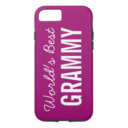 Berry World's Best Grammy Custom iPhone 7 iPhone 8/7 Case