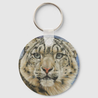 Berry's Snow Leopard Keychain