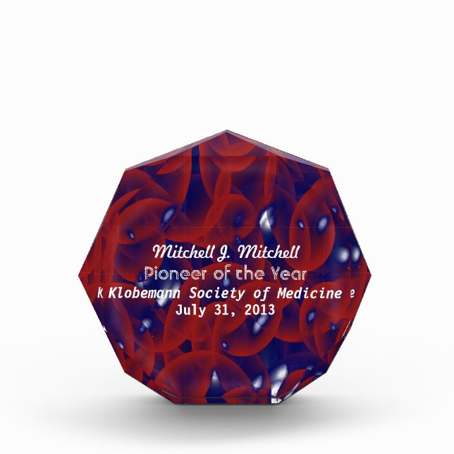Berrythrocyte Pioneer Award (Front)