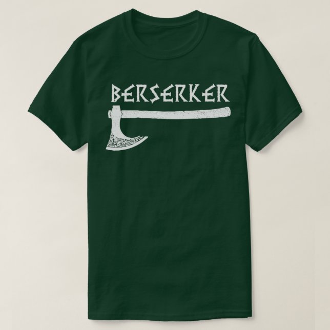Berserker Ax Viking Warrior Classic TShirt (Design Front)