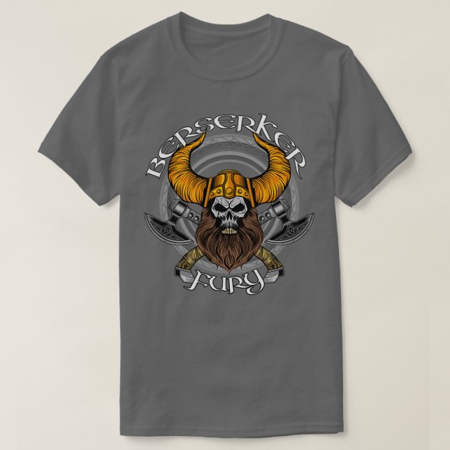 Berserker Fury T-Shirt (Design Front)