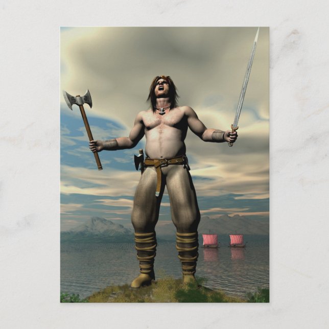 Berserker Postcard (Front)