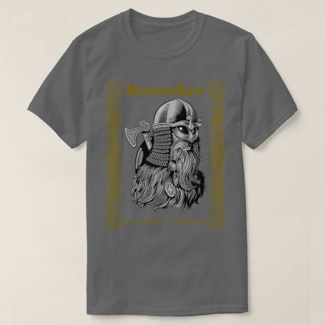 Berserker Viking T-Shirt (Design Front)