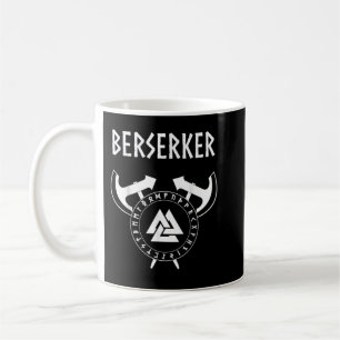 Berserker Viking Warrior Norse Runes Coffee Mug