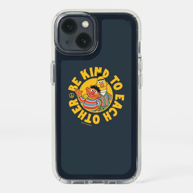Bert and Ernie | Be Kind to Each Other Speck iPhone 13 Case (Front)