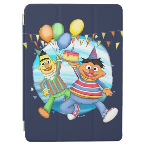 Bert and Ernie Birthday Balloons iPad Air Cover