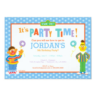 Bert and Ernie Birthday Card