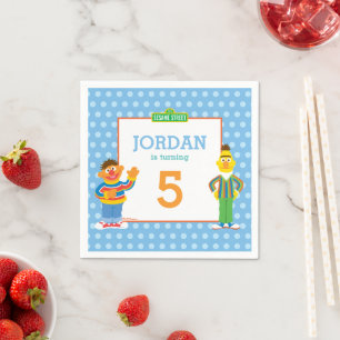 Bert and Ernie Birthday Napkins