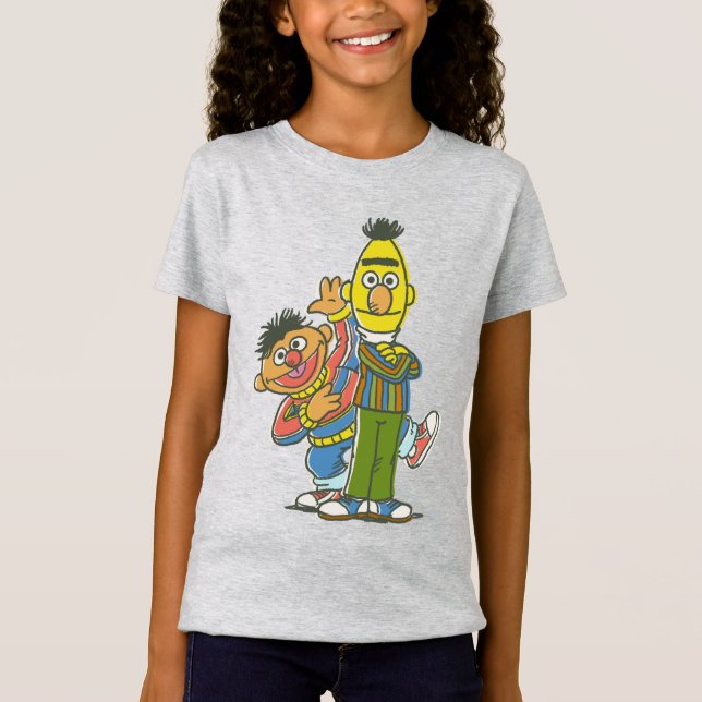 Bert and Ernie Classic Style T-Shirt (Front)
