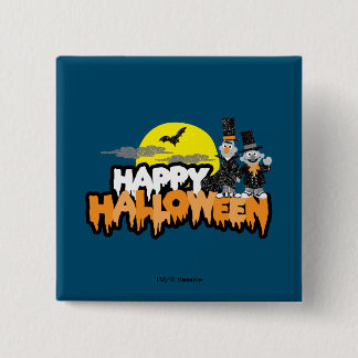 Bert and Ernie | Happy Halloween Button