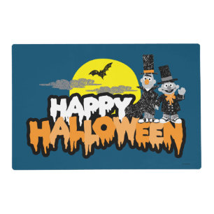 Bert and Ernie Happy Halloween Placemat