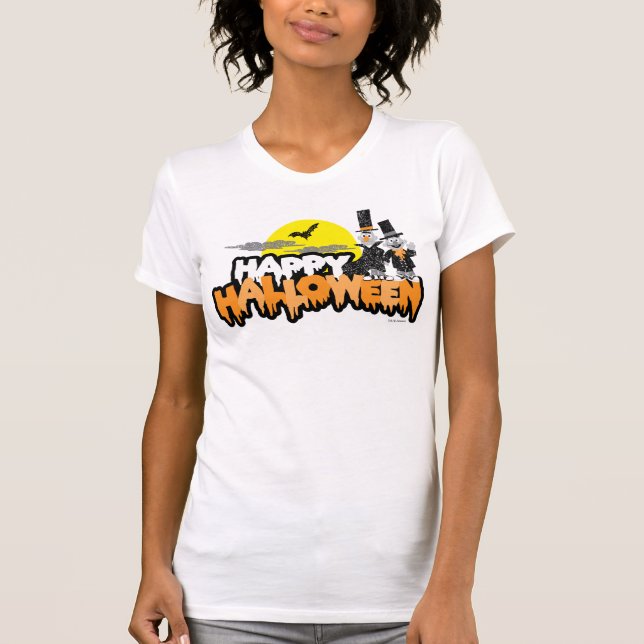 Bert and Ernie | Happy Halloween T-Shirt (Front)