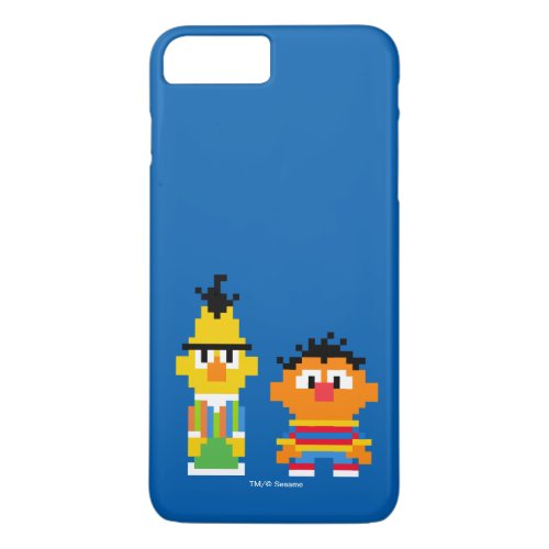 Bert and Ernie Pixel Art iPhone 8 Plus7 Plus Case