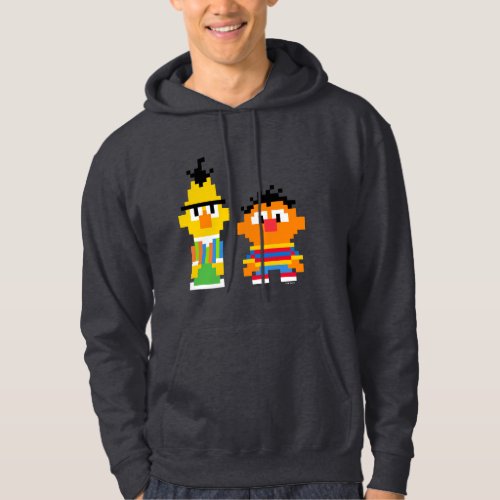 Bert and Ernie Pixel Art Hoodie