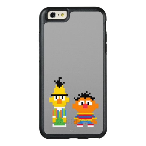 Bert and Ernie Pixel Art OtterBox iPhone 66s Plus Case