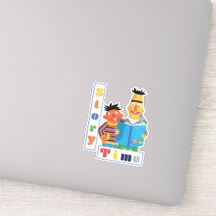 Bert and Ernie Reading Buddies Story Time Sticker