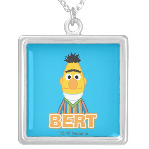 Bert Classic Style Silver Plated Necklace
