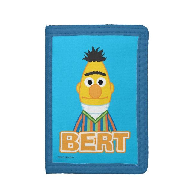 Bert Classic Style Tri-fold Wallet (Front Vertical)