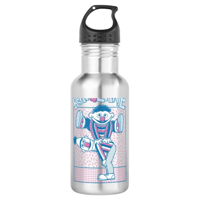 Bert & Ernie | Always Got Your Back Stainless Steel Water Bottle (Front)