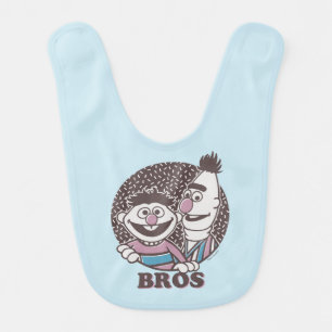 Bert & Ernie Bros Baby Bib