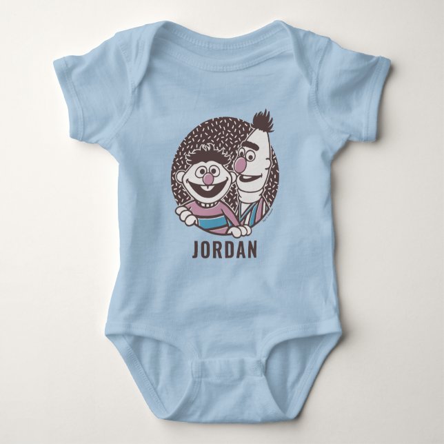 Bert & Ernie | Bros Baby Bodysuit (Front)