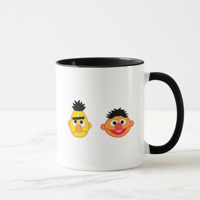 Bert & Ernie Emojis Mug (Right)