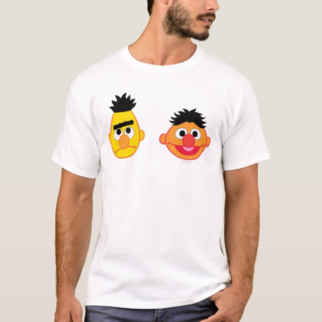 Bert & Ernie Emojis T-Shirt (Front)