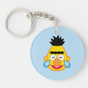 Bert Face with Tears of Joy Keychain