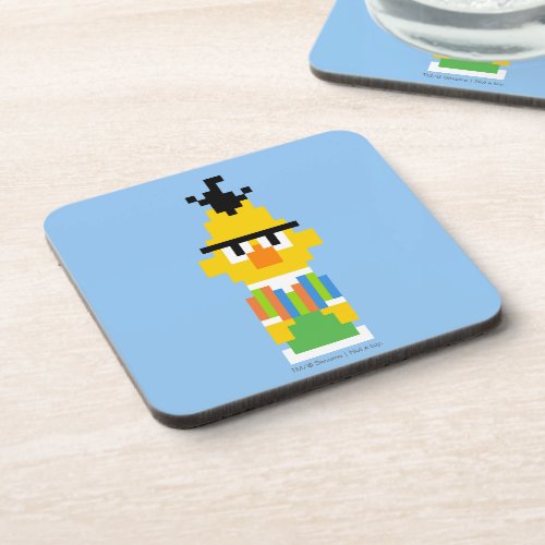 Bert Pixel Art Drink Coaster