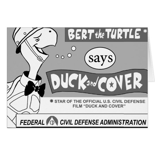 Bert the Turtle Says Cards (Front Horizontal)