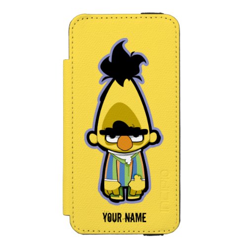 Bert Zombie  Add Your Name iPhone SE55s Wallet Case