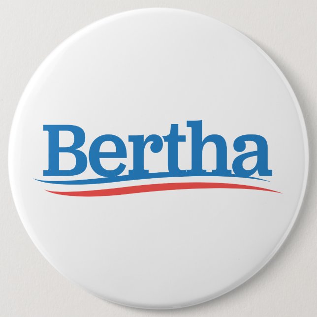 Bertha "Bernie" Grateful Dead Button (Front)
