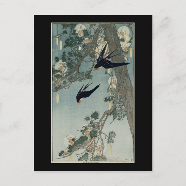 Bertha Boynton Lum The land of the bluebird Postcard (Front)