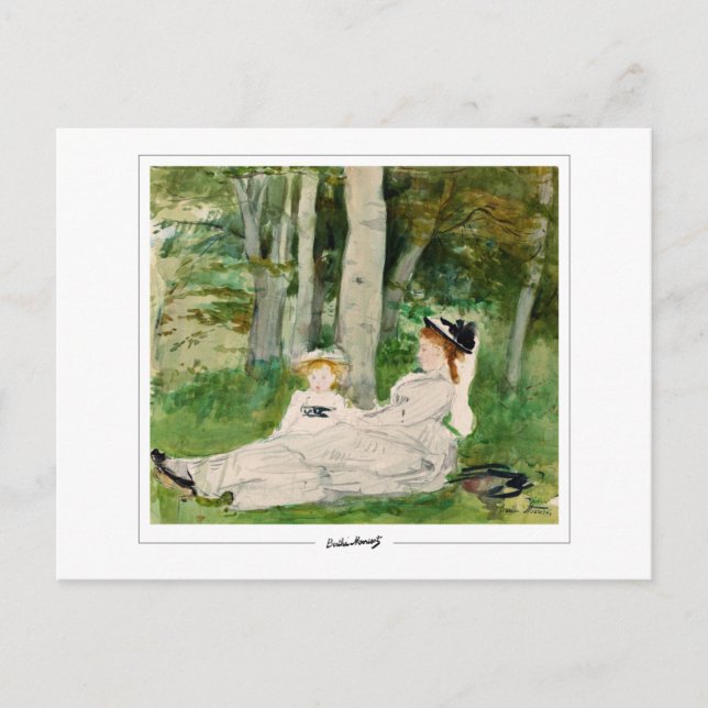 Berthe Morisot #100 - Fine Art Postcard (Front)