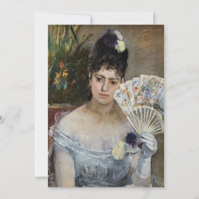 Berthe Morisot - At the Bal Thank You Card (Front)