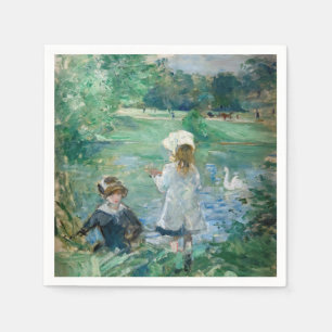 Berthe Morisot - Beside a Lake / Au bord du lac Napkins