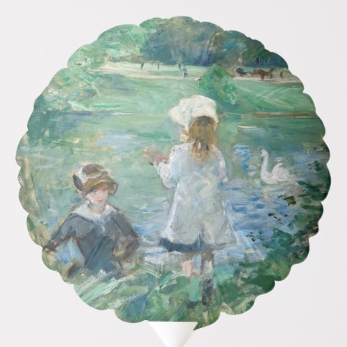 Berthe Morisot _ Beside a Lake Balloon