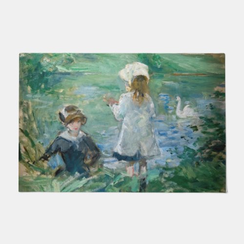 Berthe Morisot _ Beside a Lake Doormat