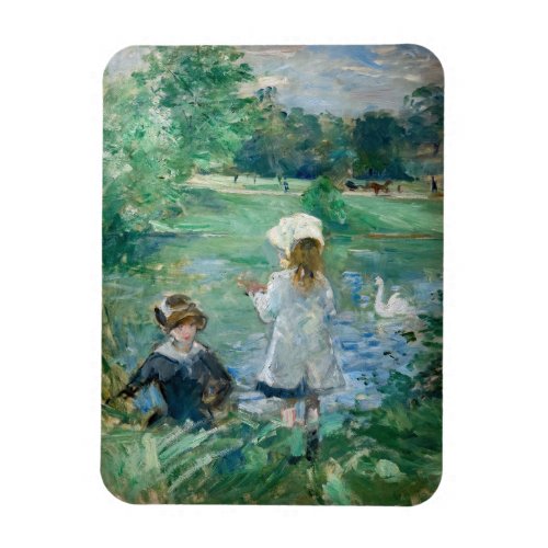 Berthe Morisot _ Beside a Lake Magnet
