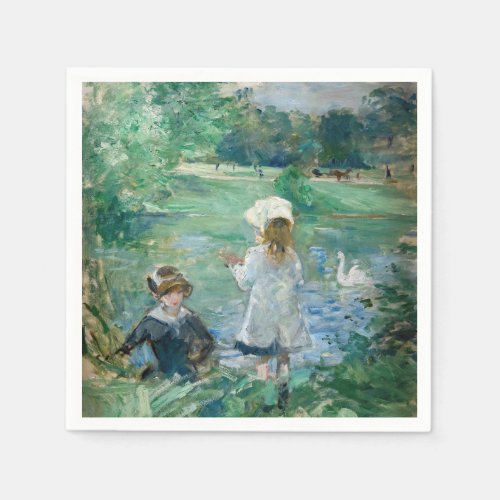 Berthe Morisot _ Beside a Lake Napkins