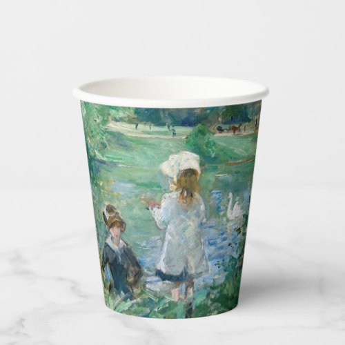 Berthe Morisot _ Beside a Lake Paper Cups