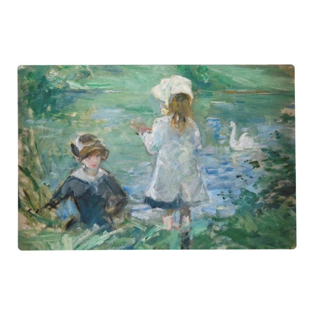 Berthe Morisot - Beside a Lake Placemat (Front)