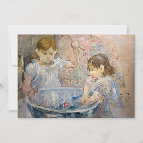 Berthe Morisot _ Children at the Basin Thank You Card