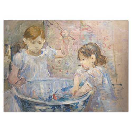 Berthe Morisot _ Children at the Basin Tissue Paper